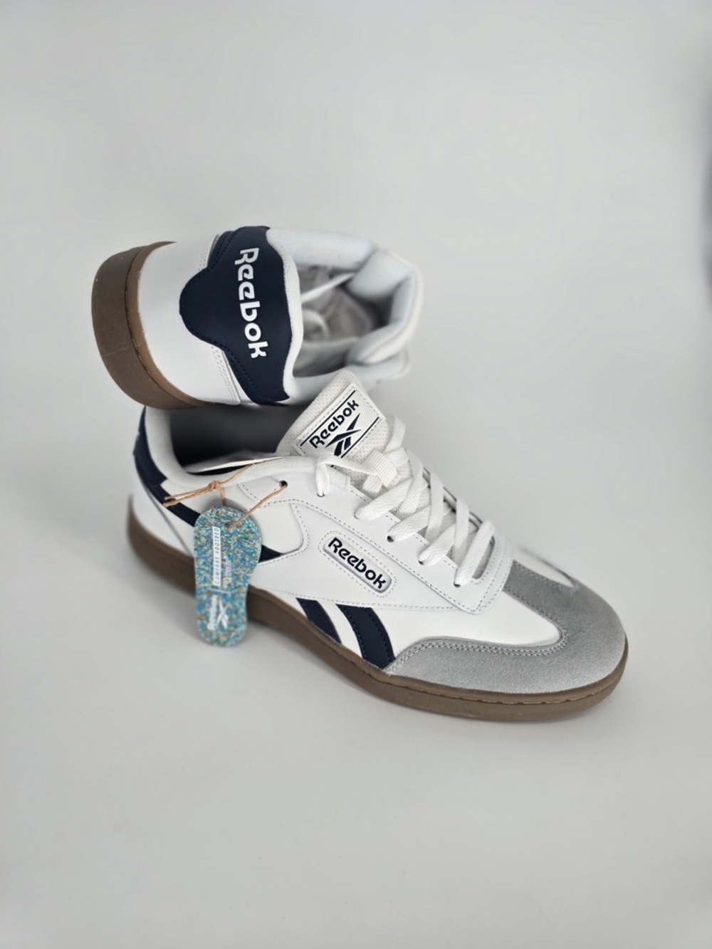 Reebok FORTE LOUNGER /WHITE/DK BLUE/TAN
AR30252M-WDTMENS SHOE Mens Size 9.5M